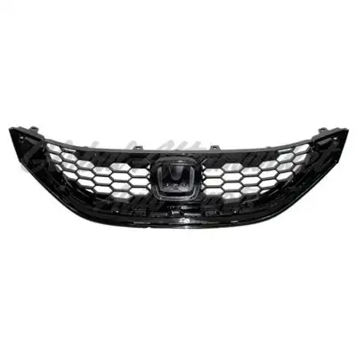 Honda Civic Sedan 2013-2015 Grille Black Fits Ex/Ex L/Si And