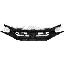 Honda Civic Sedan 2019-2021 Grille Ptd Gloss Black Sport Model - Photo 5