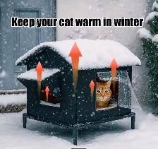 feral/stray outdoor insulated pet house - Photo 2