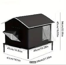 feral/stray outdoor insulated pet house - Photo 5