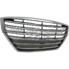 Hyundai G80 2017 Grille Chrome Silver/Satin Without Adaptive - Photo 2