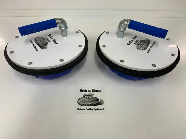 Outdoor Winter Curling Stones/Accessories - A Great Xmas Gift