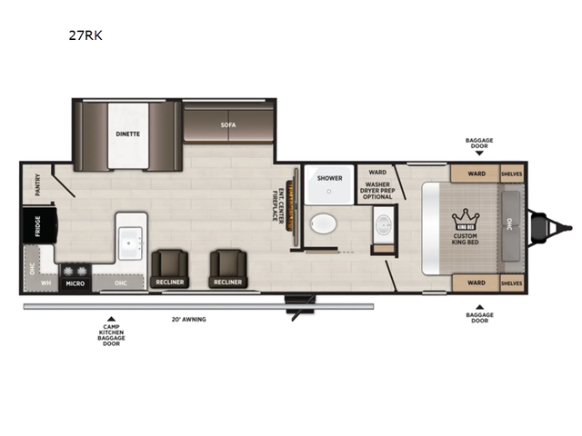 2027 Forest River RV Wildwood 27RK