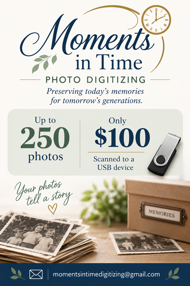 Photo Scanning & Digitizing | 250 Photos for $100 | Halifax Area