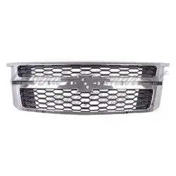 Chevrolet Suburban 2015-2020 Grille Black/Chrome Exclude