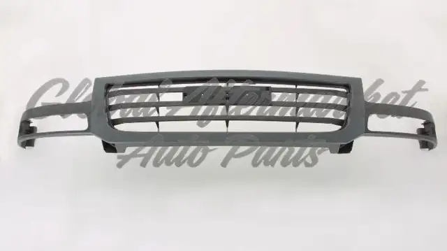Gmc Pickup Gmc Sierra Hybrid 2005-2007 Grille Textured Gray