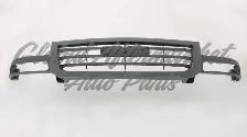 Gmc Pickup Gmc Sierra Hybrid 2005-2007 Grille Textured Gray