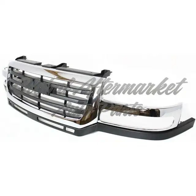 Gmc Pickup Gmc Sierra 2003-2006 Grille Chrome/Black 2500/3500