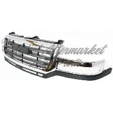 Gmc Pickup Gmc Sierra 2003-2006 Grille Chrome/Black 2500/3500 - Photo 2