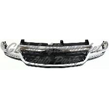 Gmc Pickup Gmc Sierra 2003-2006 Grille Chrome/Black 2500/3500 - Photo 4