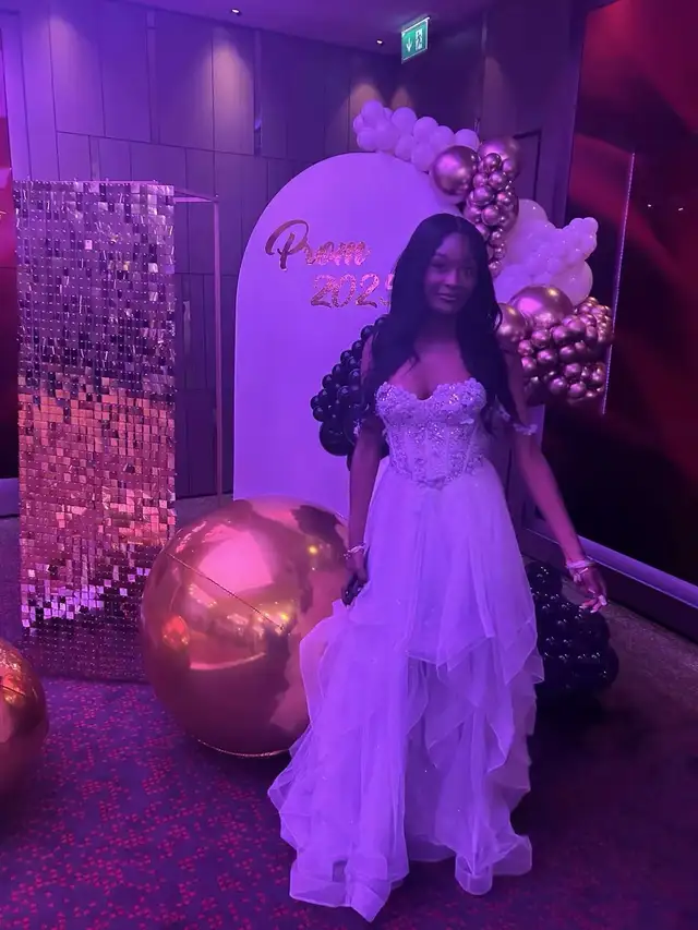 Purple Sparkly Dress