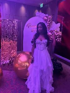 Purple Sparkly Dress - Photo 3