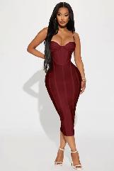 House of CB Red Midi Dress - Photo 2