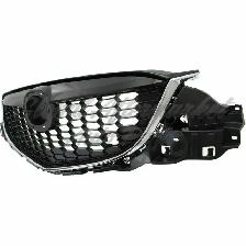 Mazda Cx5 2013-2015 Grille Partial Painted Bk W/Chrome Molding - Photo 2