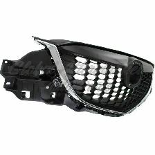 Mazda Cx5 2013-2015 Grille Partial Painted Bk W/Chrome Molding - Photo 3