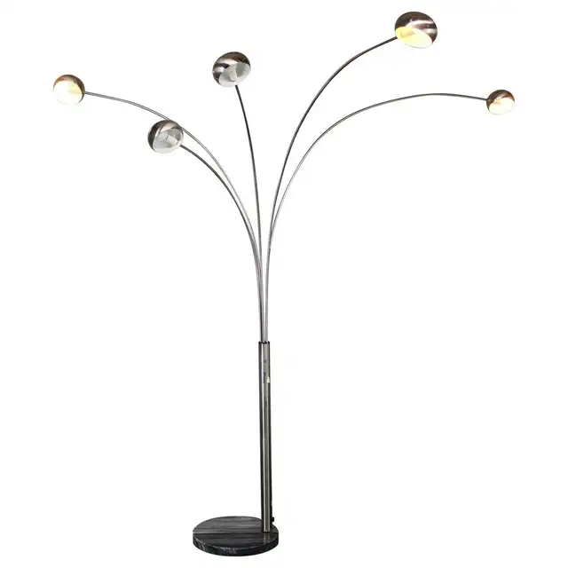 5-Arm Floor Lamp from Italy, 1970s
