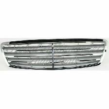 Mercedes Clk55 Amg 2003-2006 Grille Chrome/Silver W/Sport Pkg - Photo 2