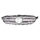 Mercedes C400 2015 Grille Inner Matte Dark Gray