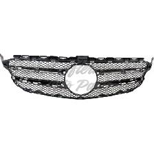 Mercedes C400 2015 Grille Inner Matte Dark Gray - Photo 4