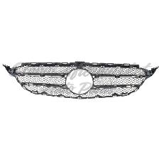 Mercedes C400 2015 Grille Inner Matte Dark Gray - Photo 5