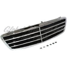 Mercedes C350 2006-2007 Grille Chrome/Black (Avngrd/Elgns) - Photo 3