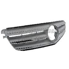 Mercedes C350 2008-2014 Grille Chrome/Silver Without Amg Pkg - Photo 2