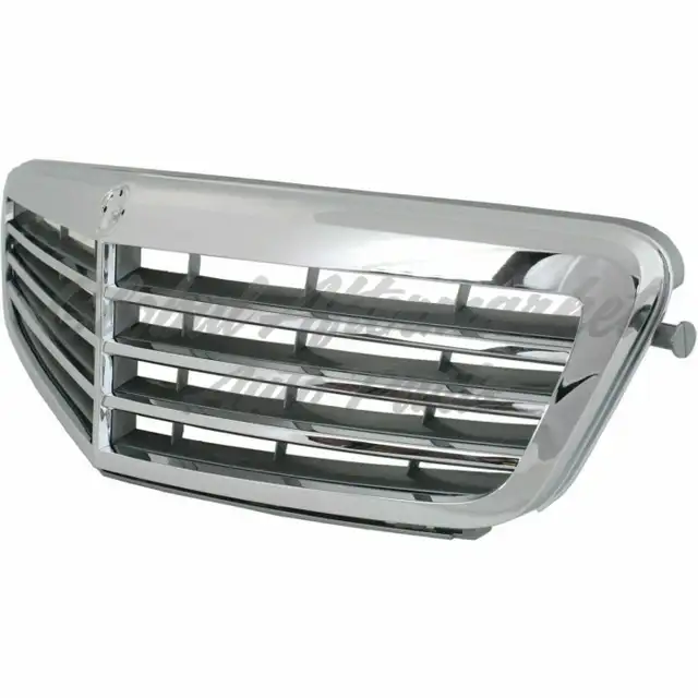 Mercedes C350 2008-2014 Grille Chrome Gray Without Amg Pkg