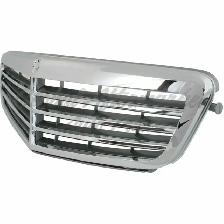 Mercedes C350 2008-2014 Grille Chrome Gray Without Amg Pkg