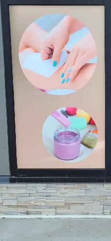 WINDOW GRAPHIC NAIL & SPA