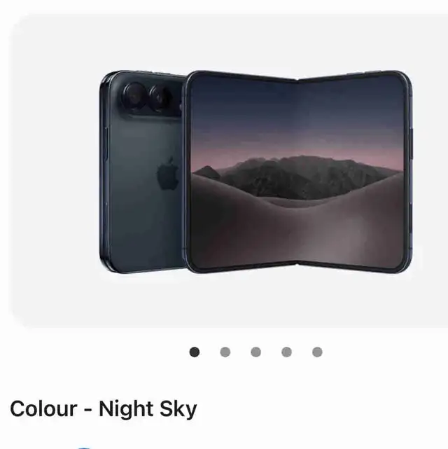 ☆  iPhone Duo   ⁺Night Sky⁺   256GB ☆