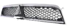 Mitsubishi Lancer Sportback 2010-2014 Grille Chrome/Black - Photo 2