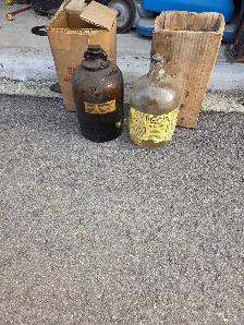 vintage bottles