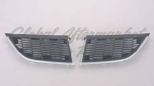 Mitsubishi Galant 2004-2006 Grille Right Chrome Gray