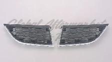 Mitsubishi Galant 2004-2006 Grille Right Chrome Gray