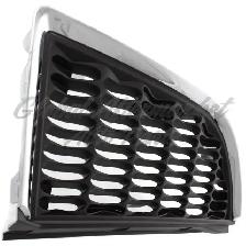 Mitsubishi Galant 2004-2006 Grille Right Chrome Gray - Photo 3