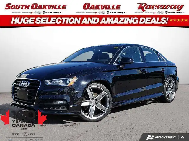 2015 Audi A3 TECKNIK | GPS NAVI | HEATED LEATHER | SUNROOF |