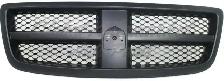 Ram Pickup Ram 2011-2012 Grille Matte Black W/Painted Black - Photo 2