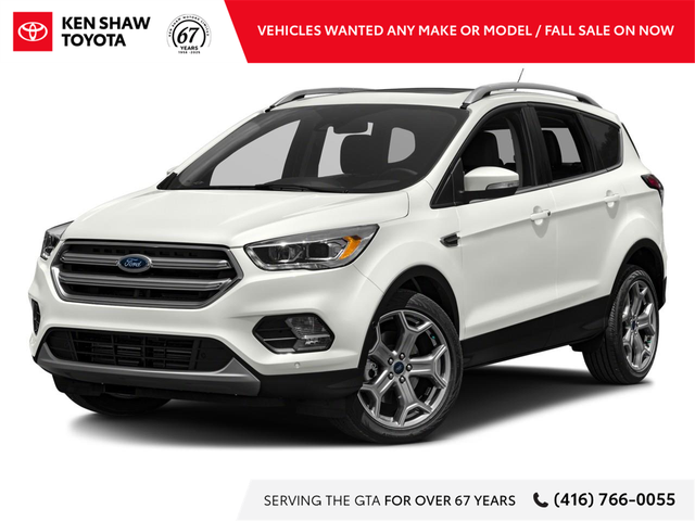 2018 Ford Escape Titanium NAVIGATION / LEATHER / SUNROOF / PU...
