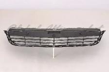 Saturn Aura 2007-2009 Grille Upper Matte Black