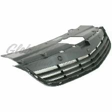Saturn Aura 2007-2009 Grille Upper Matte Black - Photo 3