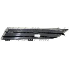 Saturn Aura 2007-2009 Grille Lower Right Outer Matt Black - Photo 2