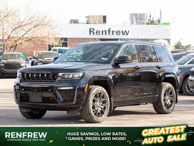 2026 Jeep Grand Cherokee Summit 4x4, Night Vision, Massage