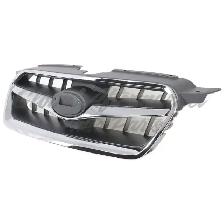 Subaru Legacy 2008-2009 Grille Chrome/Black