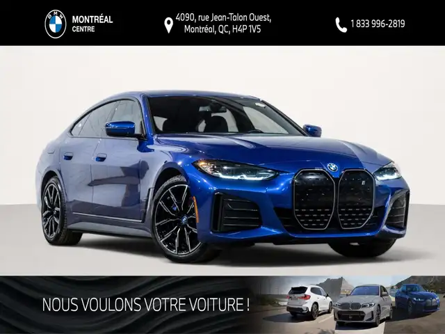 2024 BMW i4 eDrive40 | Premium | M Sport Pro| Freins M Sport