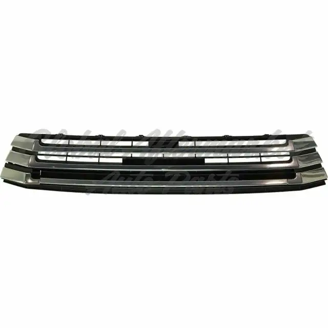 Toyota Highlander Hybrid 2017-2019 Grille Matte Black/Gray