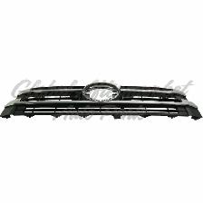 Toyota Highlander Hybrid 2017-2019 Grille Matte Black/Gray - Photo 3