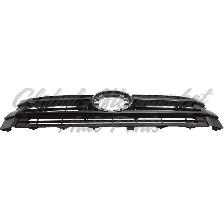 Toyota Highlander Hybrid 2017-2019 Grille Matte Black W/Ptd - Photo 2