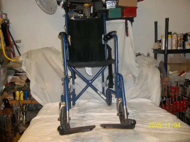 Youth Wheel Chair Great For Travel Folds Right Up $125.00