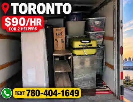 2 Movers – Loading & Unloading Helpers | Toronto |