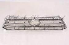 Toyota Highlander 2008-2010 Grille Chrome/Black